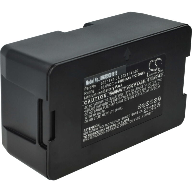 foto del prodotto vhbw batteria compatibile con husqvarna automower 430xh 2019, 430xh, 420 2022, 430x dal 2019 2020 , 430x 2016 rasaerba 4000mah 18v li ion