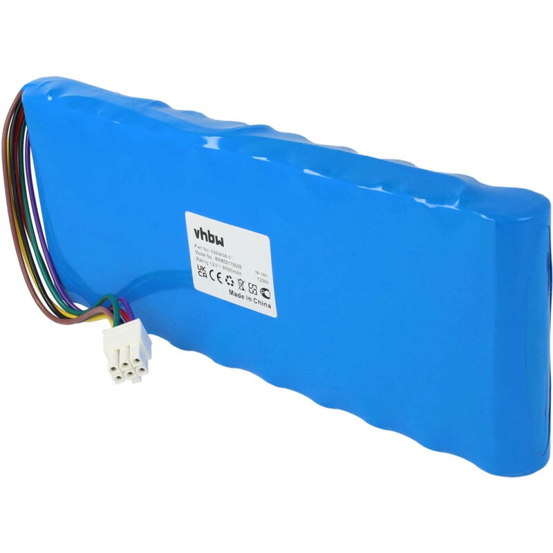 foto del prodotto vhbw batteria compatibile con husqvarna automower g1 1998, g1 1999, g1, g1 2000, g1 2001, g1 2002, g1 2003 6000mah 12v nimh
