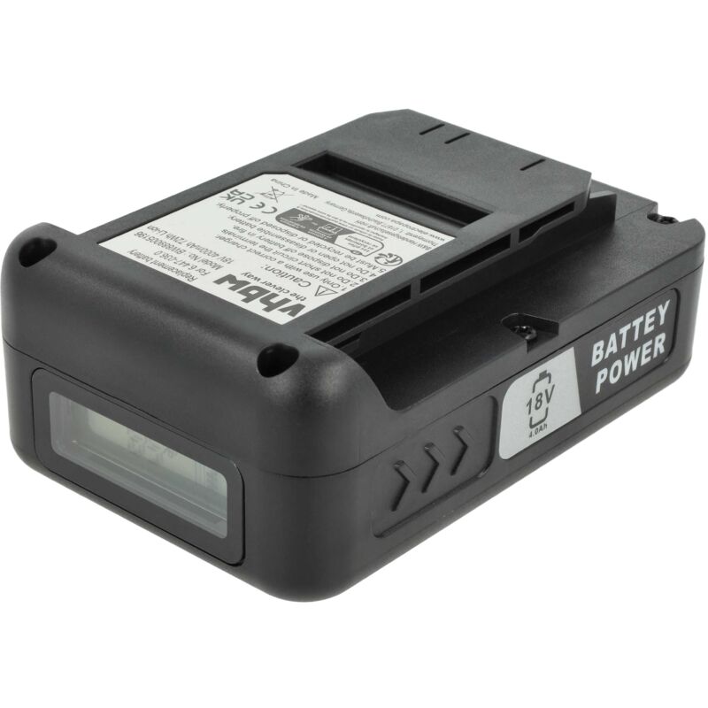 foto del prodotto vhbw batteria compatibile con k rcher wd 3 18, wd 3 185, wd 3 18 s utensile elettrico, aspirapolvere a umido asciutto 4000 mah, li ion, 18 v 