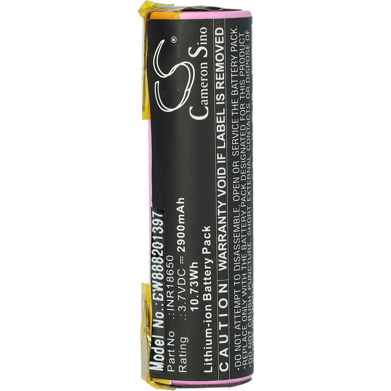foto del prodotto vhbw batteria compatibile con k rcher wv1 plus utensile elettrico 2900 mah, li ion, 3,7 v 