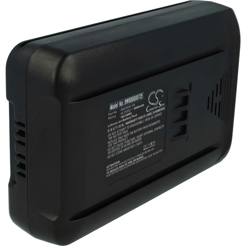 foto del prodotto vhbw batteria compatibile con kobalt 40v max pole saw rasaerba attrezzo giardinaggio 4000mah, 40v, li ion