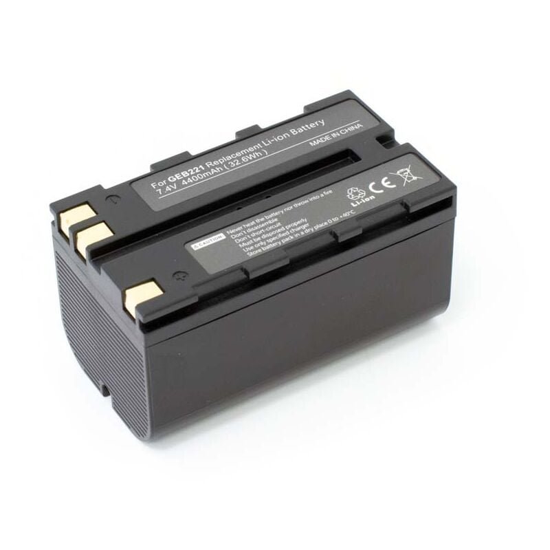 foto del prodotto vhbw batteria compatibile con leica tps1000, tcr805 power dispositivo di misurazione laser, dispositivo di misurazione 4400mah, 7,4v, li ion 