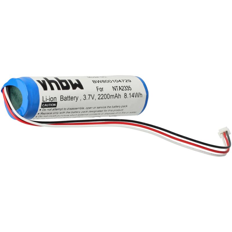 foto del prodotto vhbw batteria compatibile con logitech pure fi anywhere 2 mm50 casse, altoparlanti, speaker 2200mah, 3,7v, li ion sostituisce nta2335
