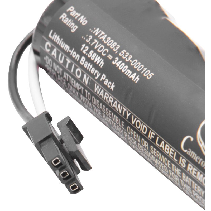 foto del prodotto vhbw batteria compatibile con logitech s 0012, ue boom casse, altoparlanti, speaker 3400mah, 3,7v, li ion 