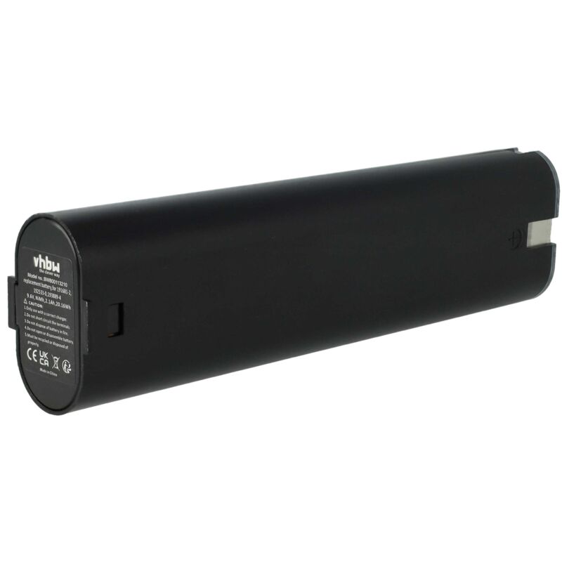 foto del prodotto vhbw batteria compatibile con makita 6095dwbe, 6095dq, 6095dw, 6093d, 6092dw, 6094dw, 6095d, 6093dw, 6094d utensile elettrico 2100 mah, nimh, 9,6