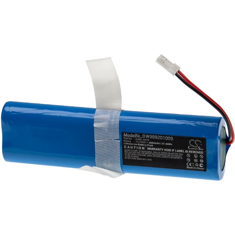 foto del prodotto vhbw batteria compatibile con medion md 18500, 18501, 18600 aspirapolvere home cleaner 2600mah, 14,4v, li ion 