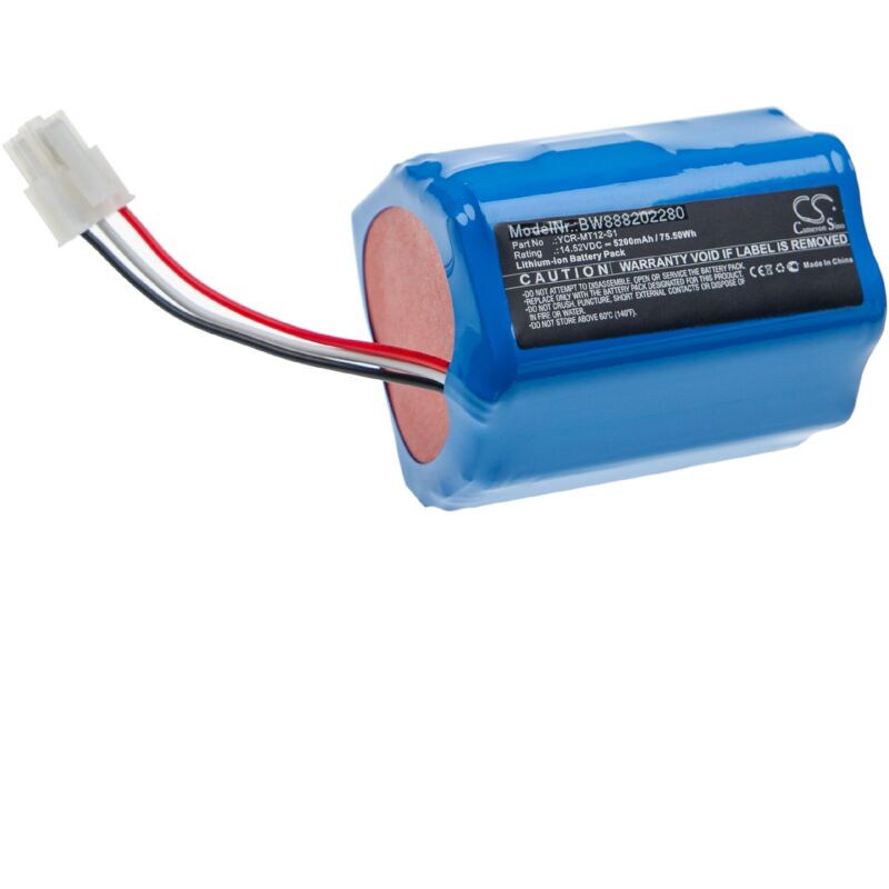 foto del prodotto vhbw batteria compatibile con miele scout rx2, rx3 aspirapolvere home cleaner 5200mah, 14,52v, li ion 