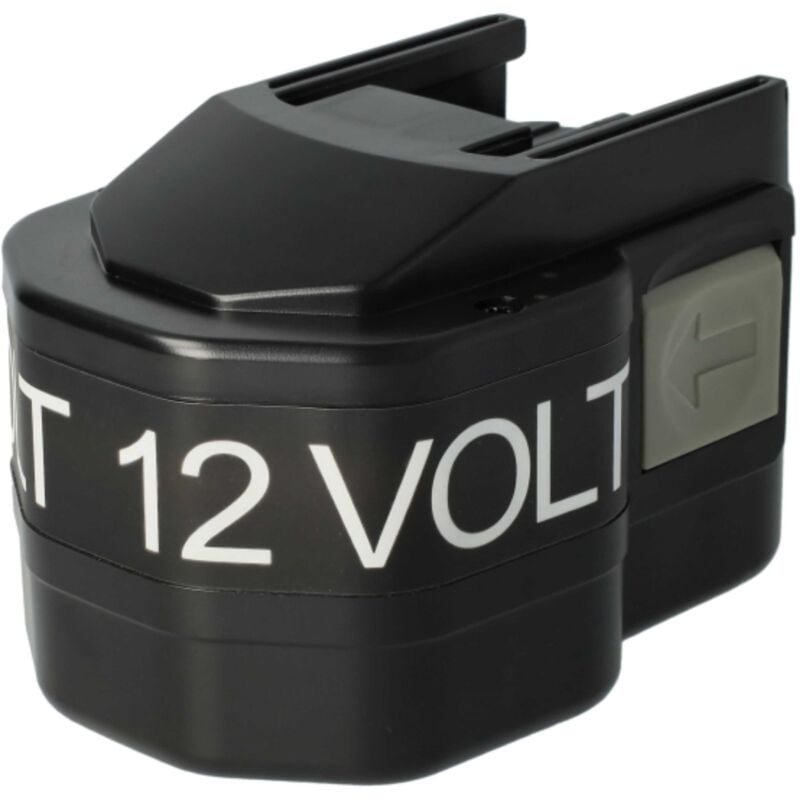 foto del prodotto vhbw batteria compatibile con milwaukee pes12t, pjx12pp, pn12 power plus, pn12pp, pep12tx, pes12 utensile elettrico 3300 mah, nimh, 12 v 