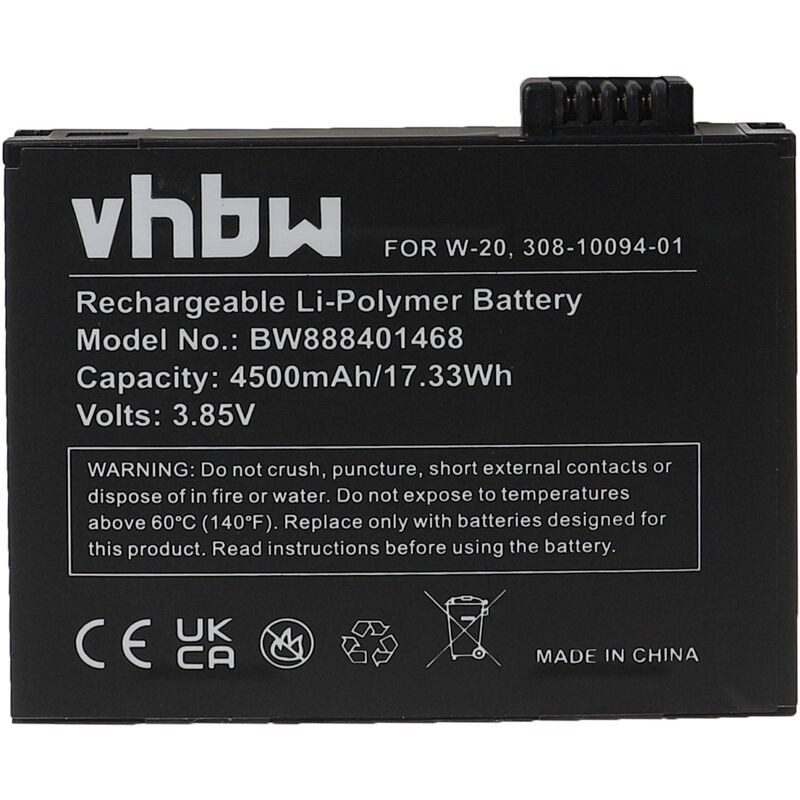 foto del prodotto vhbw batteria compatibile con netgear nighthawk m6 hotspot modem router portatile 4500mah, 3,85v, li poly 
