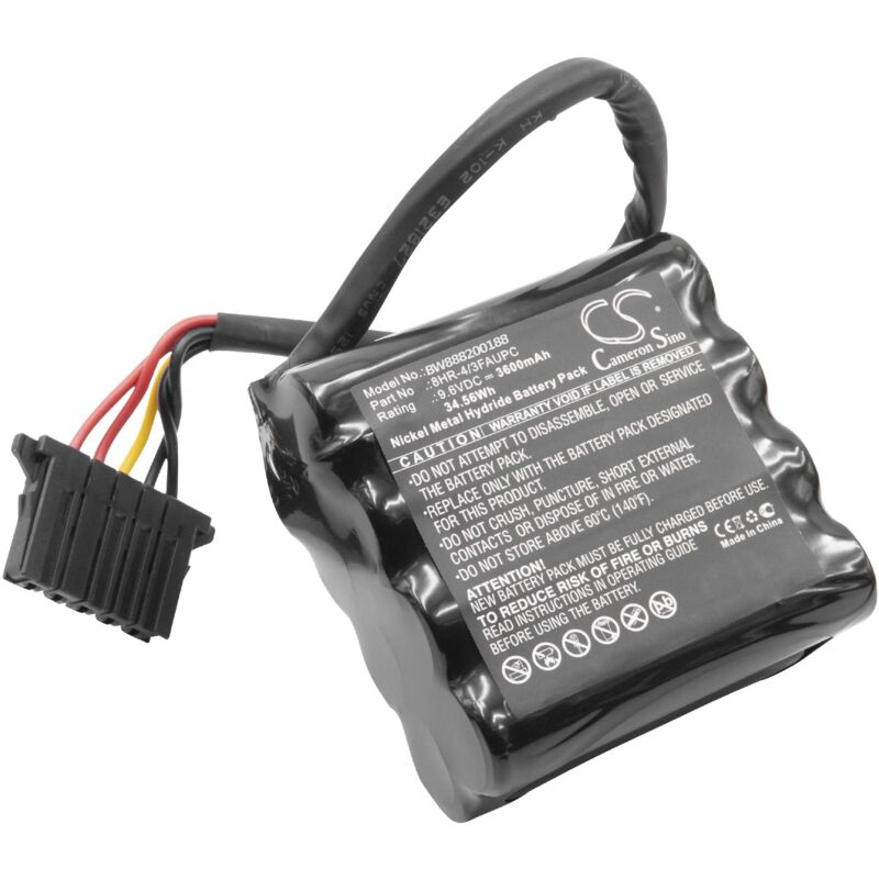 foto del prodotto vhbw batteria compatibile con okuma mb4000, mb4000a sistema cnc, macchina cnc 3600mah, 9,6v, nimh 