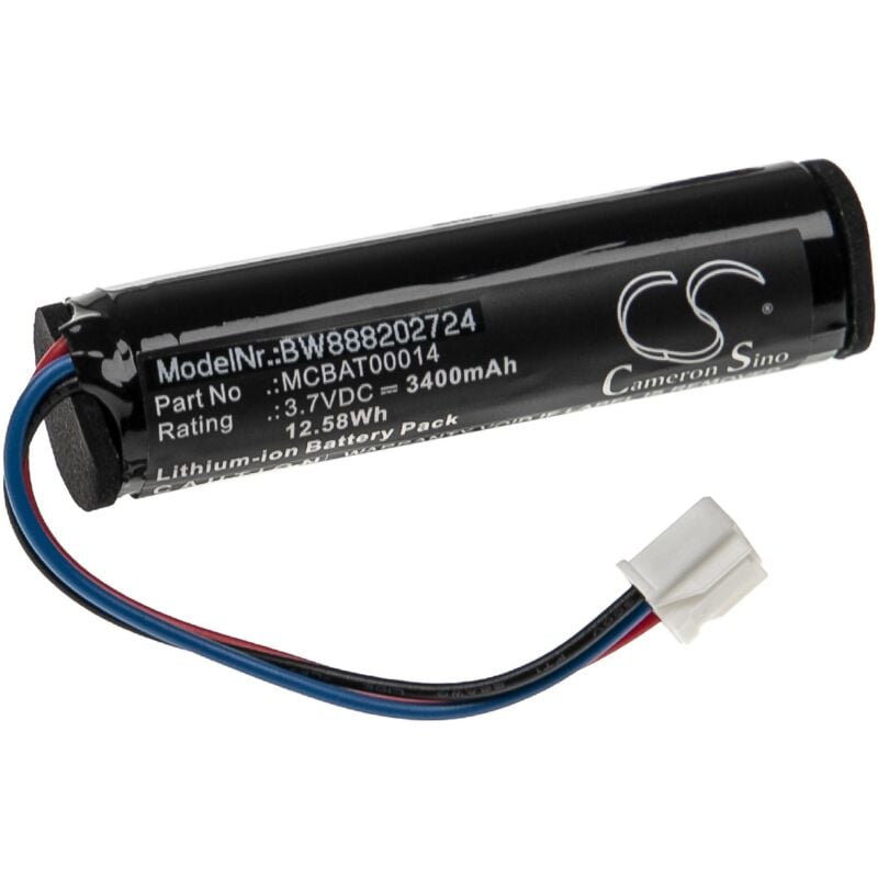 foto del prodotto vhbw batteria compatibile con parrot bebop 2 skycontroller 2 p2 controller per drone, telecomando 3400mah, 3,7v, li ion 