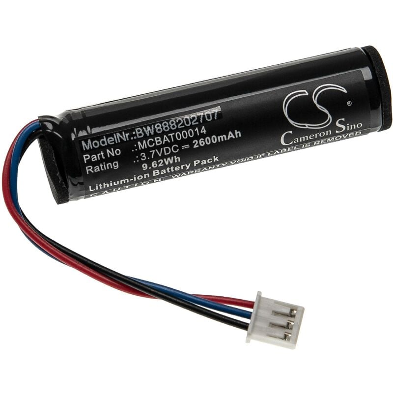 foto del prodotto vhbw batteria compatibile con parrot skycontroller 2 hd power edition controller per drone, telecomando 2600mah, 3,7v, li ion 