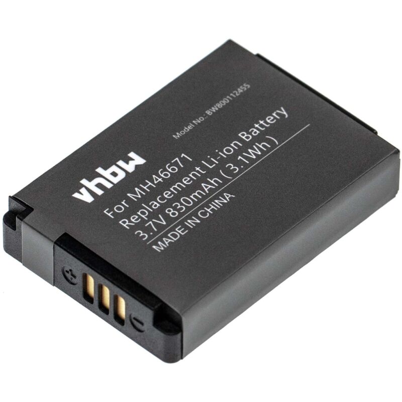 foto del prodotto vhbw batteria compatibile con parrot zik 3, 2.0 auricolari cuffie wireless 830mah, 1,2v, li ion sostituisce 1icp7 28 35, mh46671, pf56100