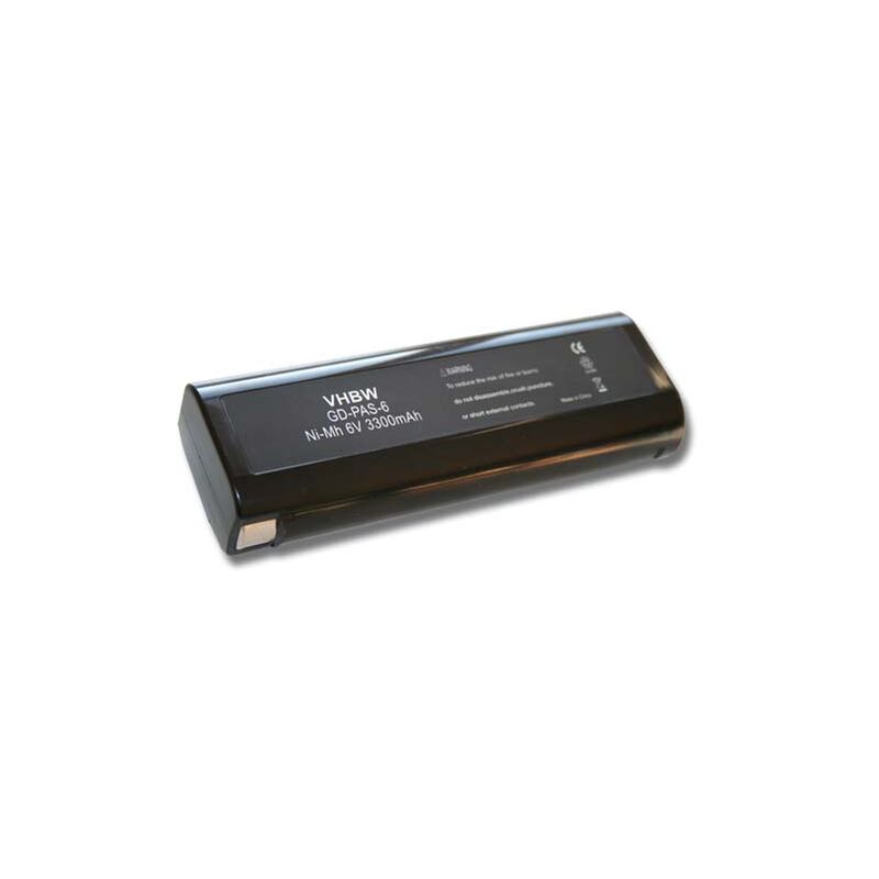 foto del prodotto vhbw batteria compatibile con paslode impulse im350 plus, im350 90 ct, im350a, im350ct attrezzo da lavoro 3300 mah, nimh, 6 v 