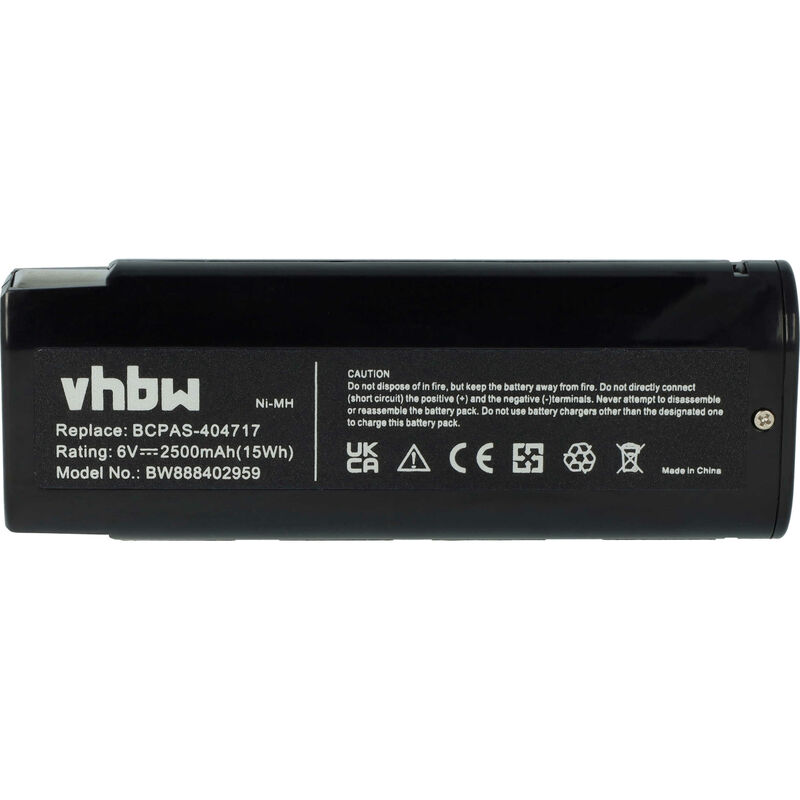 foto del prodotto vhbw batteria compatibile con paslode impulse im350 plus, im350 90 ct, im350a, im350ct utensile elettrico, chiodatrice a nastro 2500 mah, nimh,