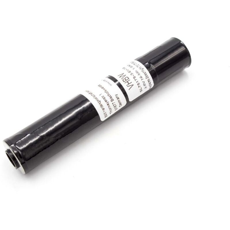 foto del prodotto vhbw batteria compatibile con pelican streamlight except ultrastinger, m9, 76606, 76909 torcia, lampada da elmetto 1800mah, 3,6v, nimh 