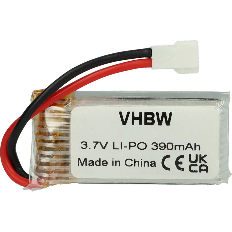 foto del prodotto vhbw batteria compatibile con pichler c6106 drone quadricottero multicottero 390mah, 3,7v, li poly 