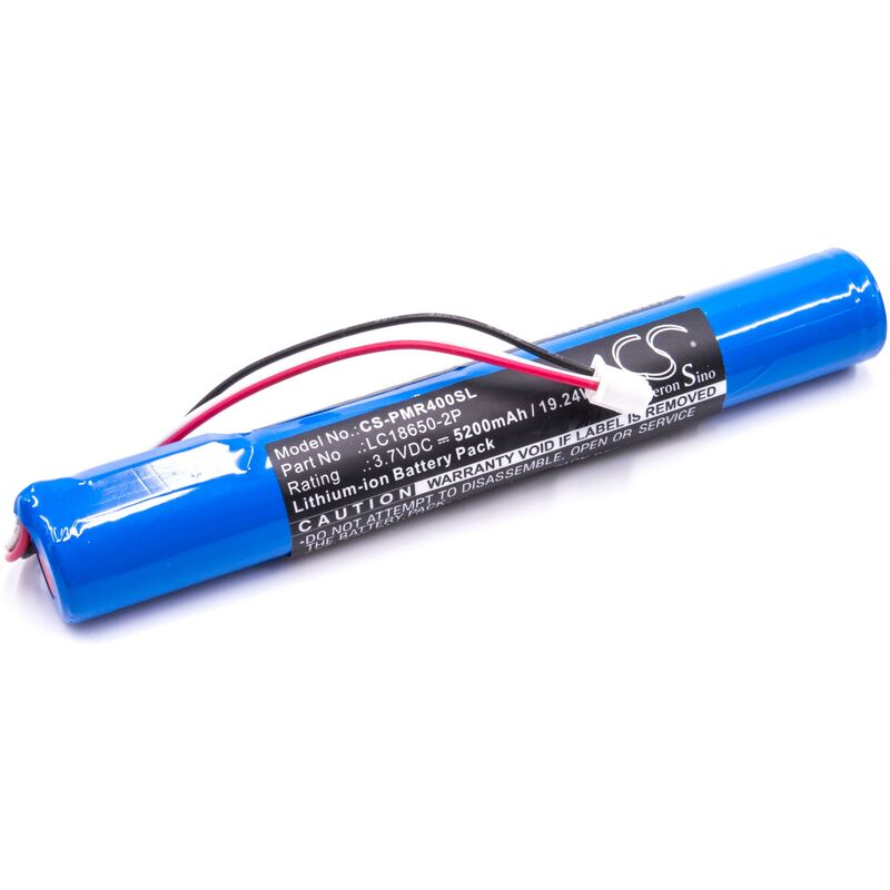 foto del prodotto vhbw batteria compatibile con pure move 400d digital radio 5200mah, 3,7v, li ion 