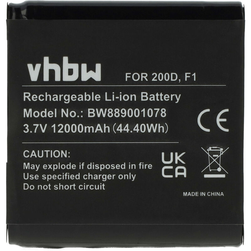 foto del prodotto vhbw batteria compatibile con pure sensia 200d connect, 200d digital radio 12000mah, 3,7v, li ion 