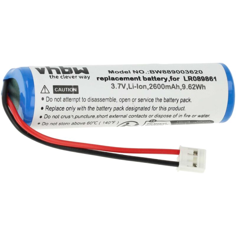 foto del prodotto vhbw batteria compatibile con range rover evoque 2012 2018 2.2 single turbo diesel, 2.0 turbo petrol gtdi auto 2600mah, 3,7v, li ion 