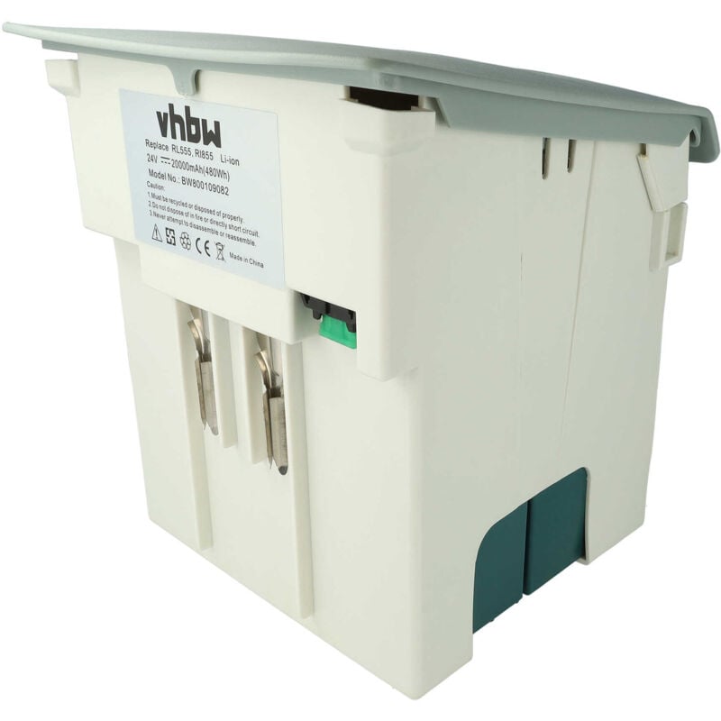 foto del prodotto vhbw batteria compatibile con robomow rl500, rl550, rl555, rl800, rl850, rl855, rm200, rm400 tagliaerba, robot tagliaerba 20000mah, 24v, blei gel 