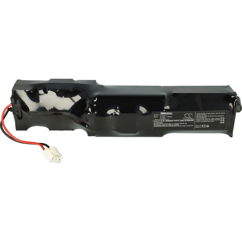foto del prodotto vhbw batteria compatibile con rowenta air force extreme rh8972wo 2d0, rh8972wo 2d0 aspirapolvere home cleaner 2500mah, 25,9v, li ion 