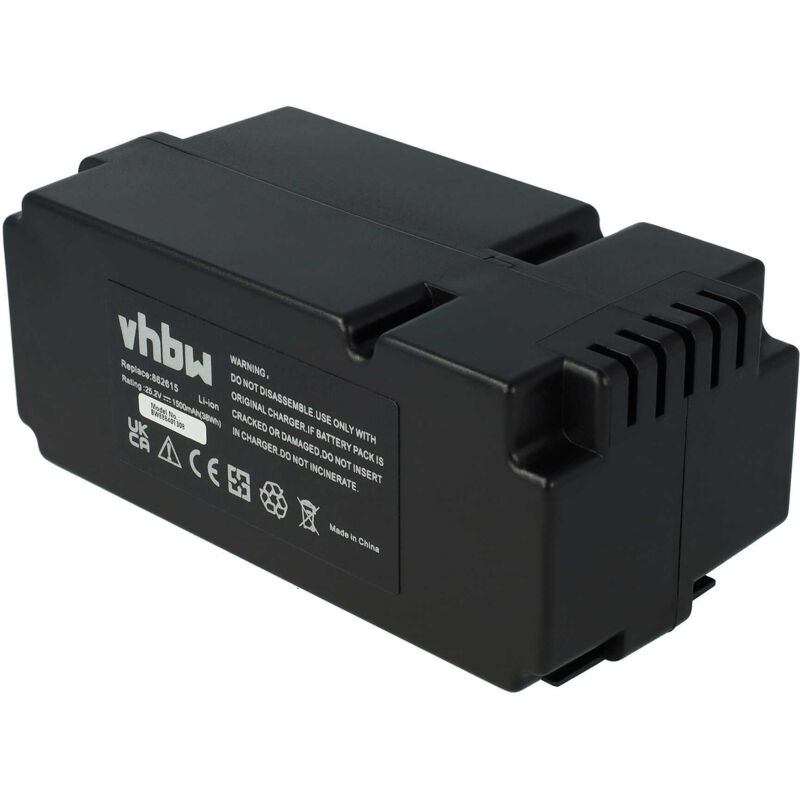 foto del prodotto vhbw batteria compatibile con smart g force sb1200 tagliaerba, robot tagliaerba 1500mah, 25,2v, li ion 