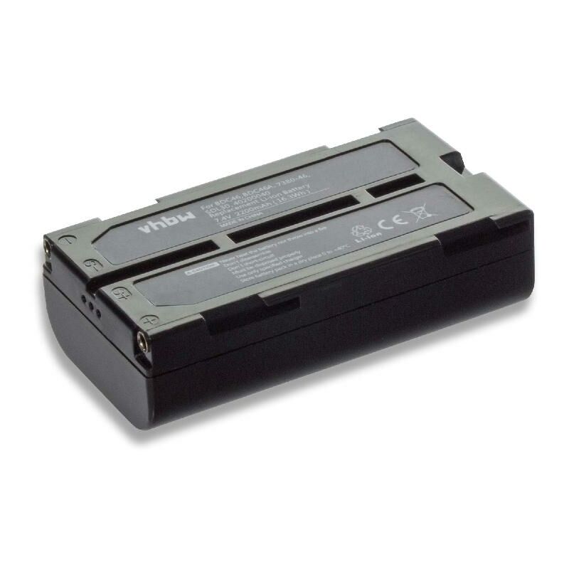 foto del prodotto vhbw batteria compatibile con sokkia set330r, set 330r, set330r3, set 330r3, set330rk, set 330rk dispositivo di misurazione 2200mah, 7,4v, li ion 
