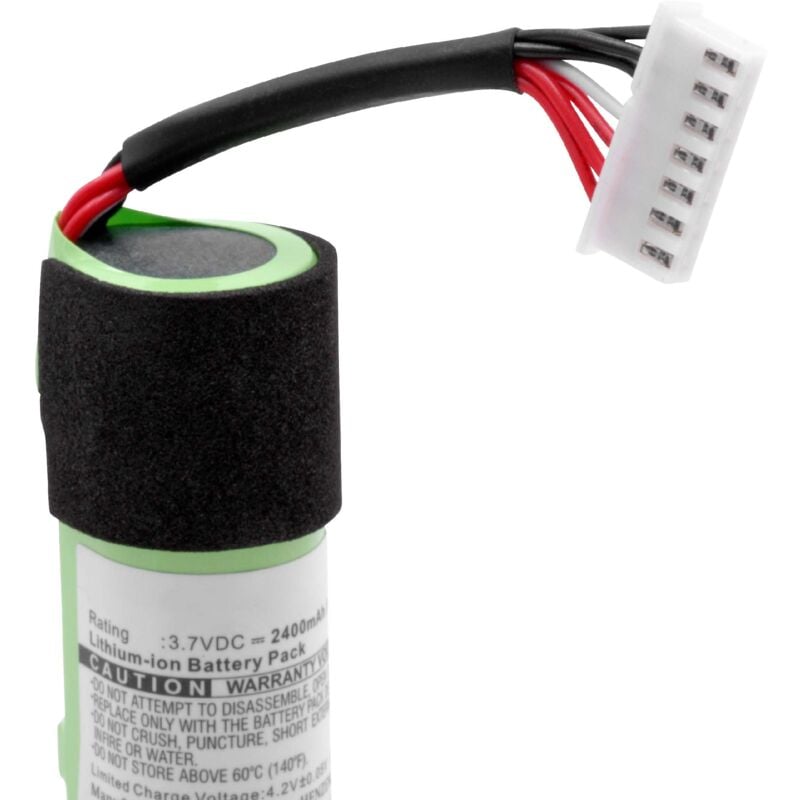 foto del prodotto vhbw batteria compatibile con sony srs x2 casse, altoparlanti, speaker 2400mah, 3,7v, li ion 