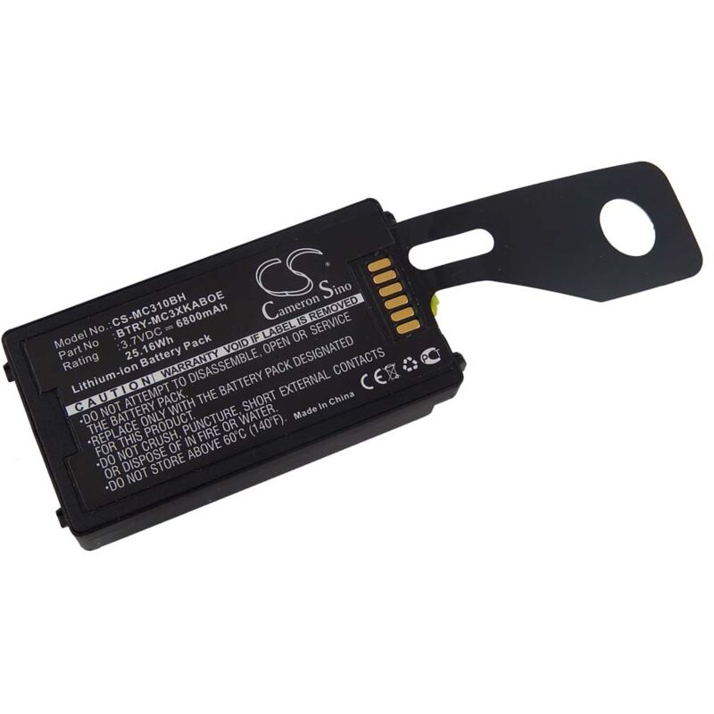 foto del prodotto vhbw batteria compatibile con symbol mc3190 rl2s04e0a, mc3190 kk0pbbg00wr, mc3190 rl4s04e0a lettore di codici a barre, pos 6800mah, 3,7v, li ion 