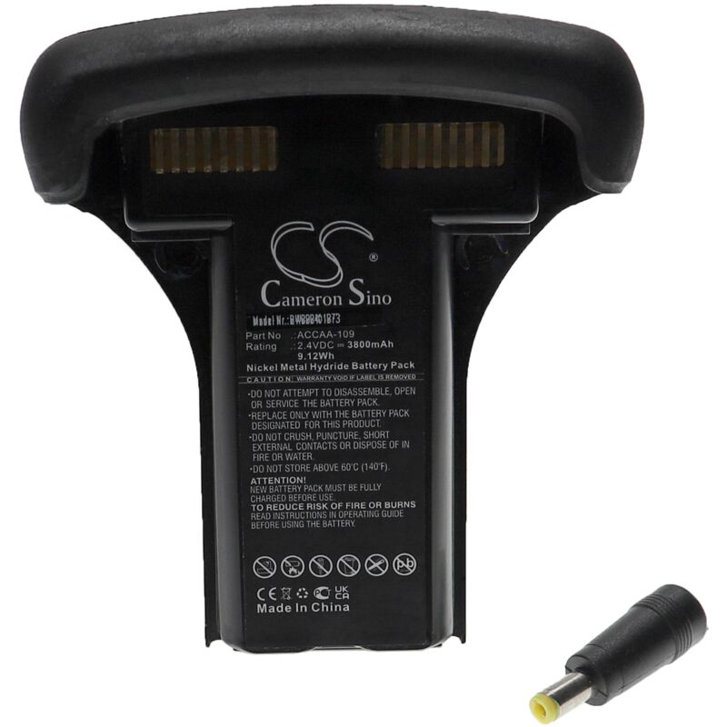 foto del prodotto vhbw batteria compatibile con tds recon 400, 200x, 200, 400x dispositivo di misurazione 3800mah, 2,4v, nimh 