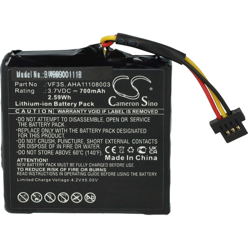 foto del prodotto vhbw batteria compatibile con tomtom start 40, start 40 euro navigatore gps 700mah, 3,7v, li ion 