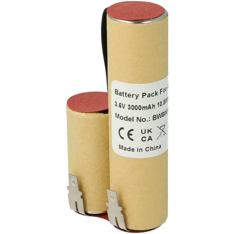 foto del prodotto vhbw batteria compatibile con tosaerba gardena accu 3 standard, 2315, 2500 come accu3 nimh, 3000mah, 3.6v ricaricabile
