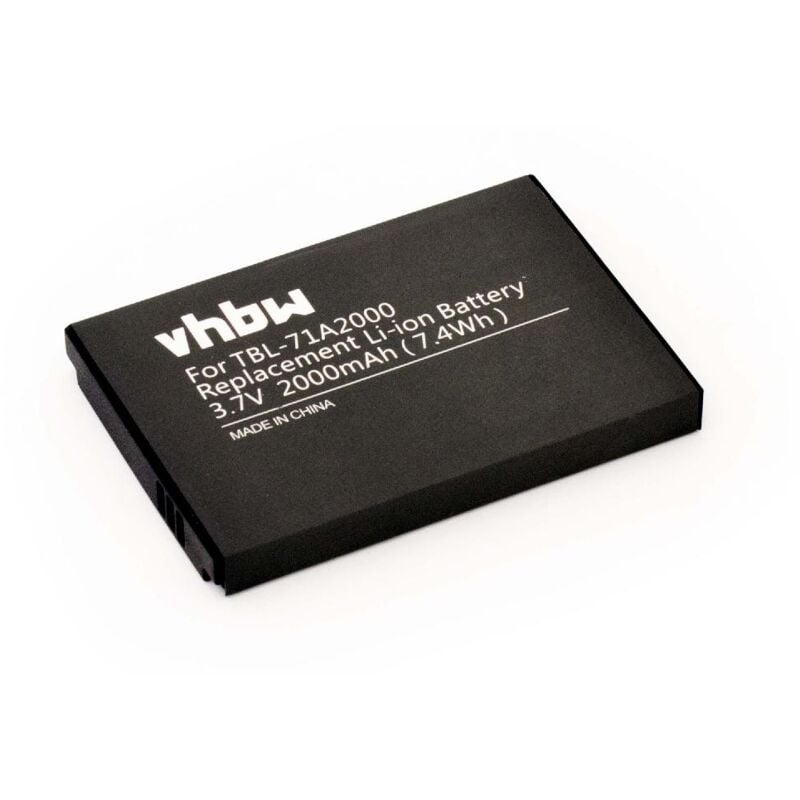 foto del prodotto vhbw batteria compatibile con tp link m7350 version 5, m7350 version 5.1, tl tr761, tl tr861 hotspot modem router portatile 2000mah, 3,7v, li ion 