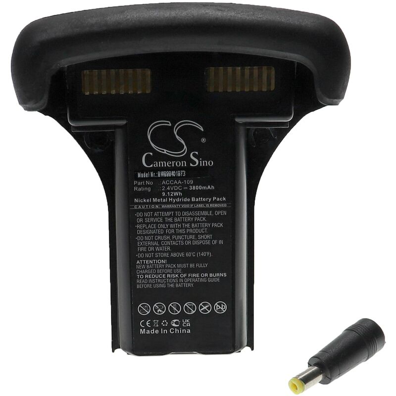 foto del prodotto vhbw batteria compatibile con trimble recon 400x, 200x, 400, 200 dispositivo di misurazione 3800mah, 2,4v, nimh 