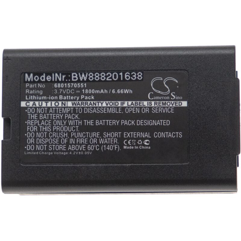 foto del prodotto vhbw batteria compatibile con vectron b30, mobilepro 2, mobilepro, mobilepro ii computer portatile scanner 1800mah, 3,7v, li ion 