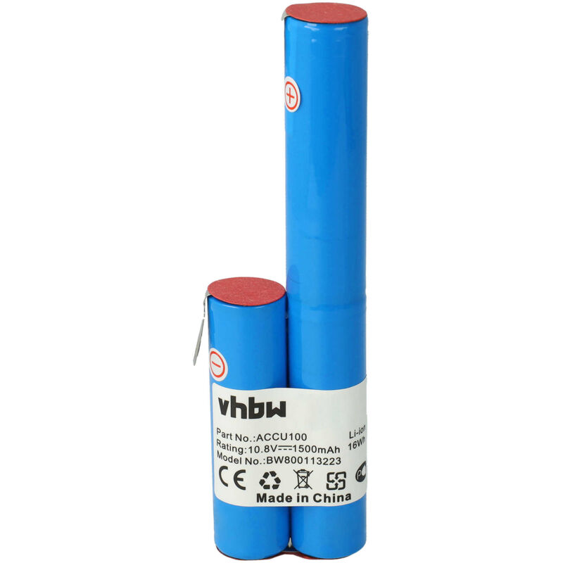 foto del prodotto vhbw batteria compatibile con wolf ags 1500mah, 10,8v, li ion