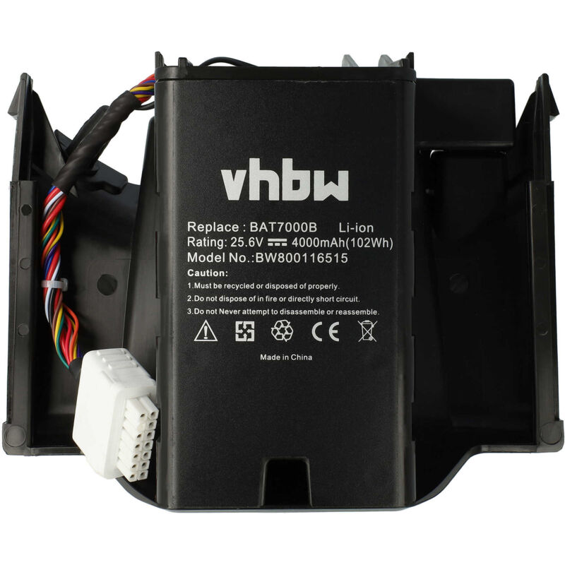 foto del prodotto vhbw batteria compatibile con wolf garten robo scooter 300, robo scooter 400, robo scooter 600 tagliaerba, robot tagliaerba 4000mah, 25,6v, li ion 
