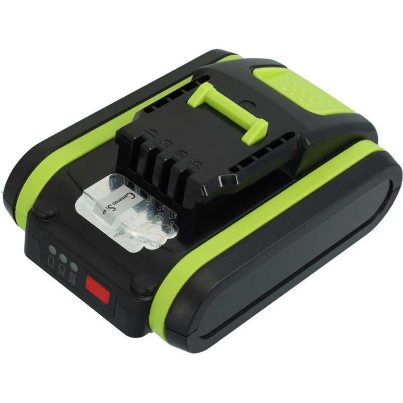 foto del prodotto vhbw batteria compatibile con worx wr130e, wr142e, wr155e tagliaerba, robot tagliaerba 2000mah, 20v, li ion 