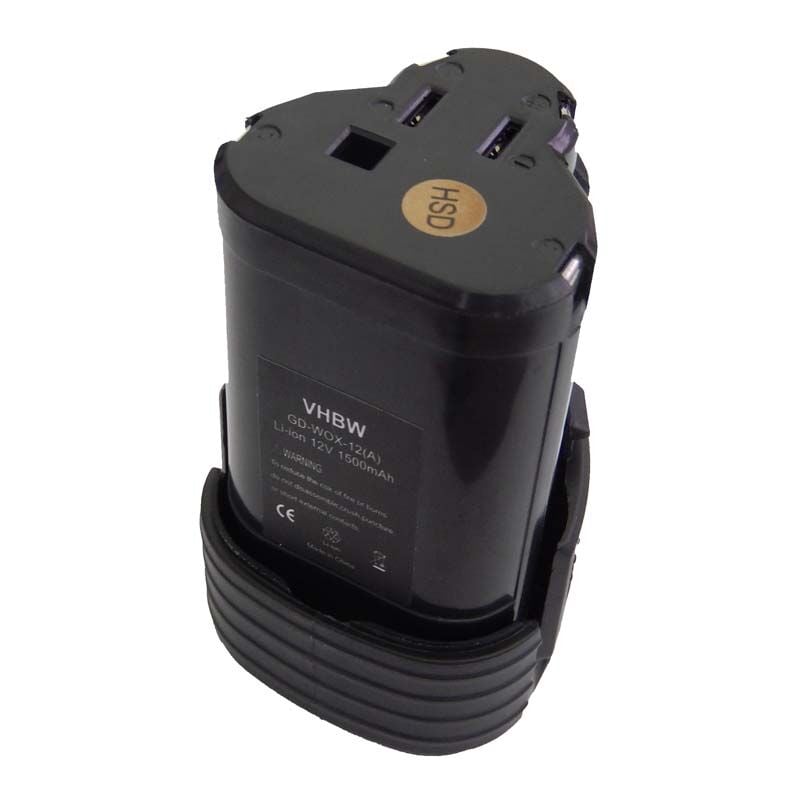 foto del prodotto vhbw batteria compatibile con worx wx382, wx382.1, wx382.2, wx382.4, wx382.5, wx382.7, wx382.3, wx382.6 utensile elettrico 1500 mah, li ion, 12 v 
