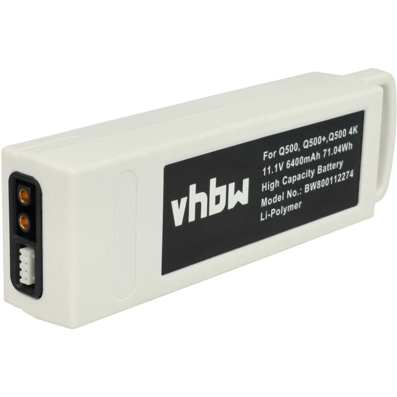 foto del prodotto vhbw batteria compatibile con yuneec q500 4k typhoon drone quadricottero multicottero 6300mah, 11,1v, li poly 
