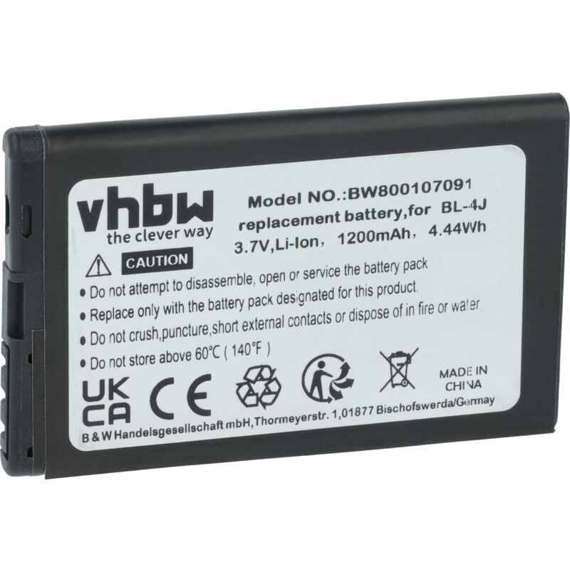 foto del prodotto vhbw batteria li ion1200mah 3.7v per navigatore satellitare gps navgear motorradnavi tourmate slx 350 sostituisce px 2759 675.