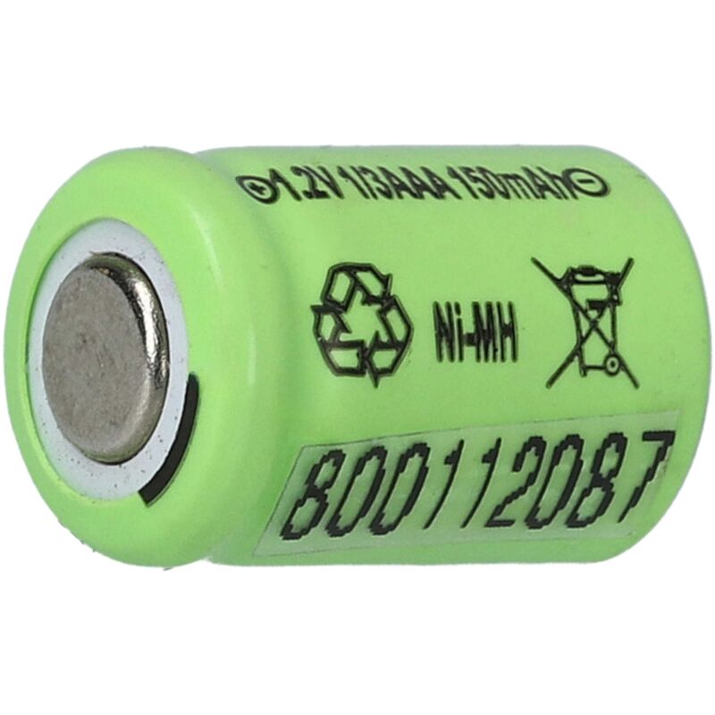 foto del prodotto vhbw batteria sostituisce 1 3aaa per modellismo 150mah, 1,2v, nimh 