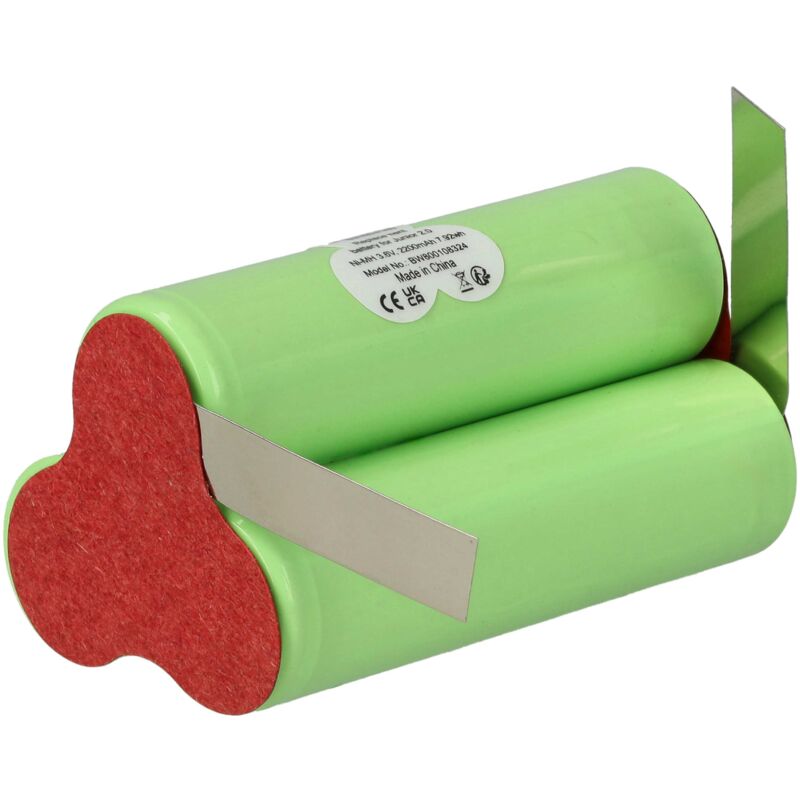 foto del prodotto vhbw batteria sostituisce aeg electrolux type 141 per aspirapolvere 2000mah, 3,6v, nimh 