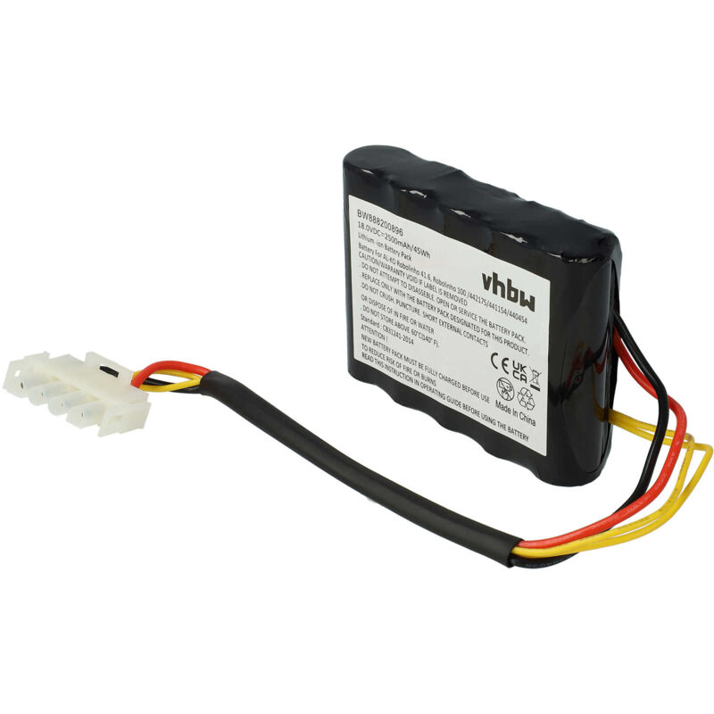 foto del prodotto vhbw batteria sostituisce al ko 440454, 441154, 442175 per tagliaerba, robot tagliaerba 2500mah, 18v, li ion 