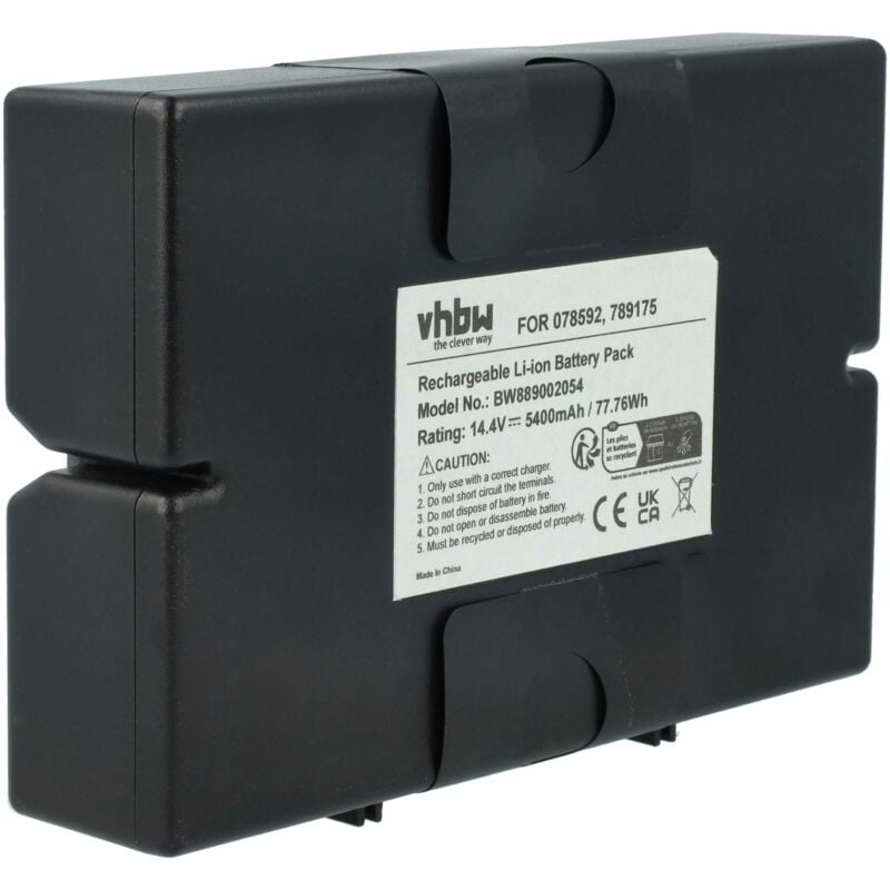 foto del prodotto vhbw batteria sostituisce bose 789175, 7891750010, 078592 per casse, altoparlanti, speaker 5400mah, 14,4v, li ion 