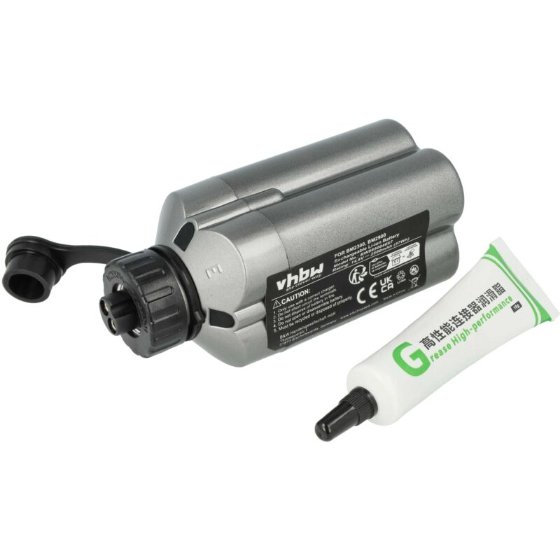 foto del prodotto vhbw batteria sostituisce daiwa rb cc4002, bm2500, bm2300, bm2900, bm2600 per mulinello da pesca 2500mah, 14,8v, li ion 