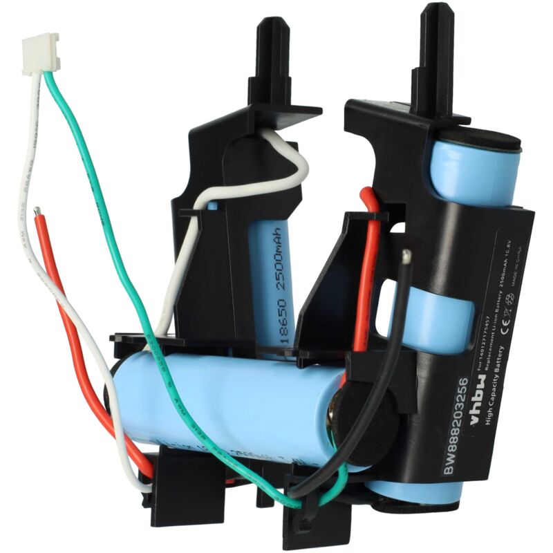 foto del prodotto vhbw batteria sostituisce electrolux 140127175457 per aspirapolvere home cleaner 2500mah, 10,8v, li ion 