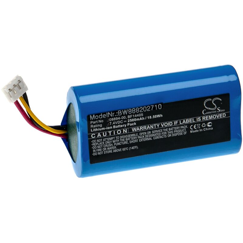 foto del prodotto vhbw batteria sostituisce gardena 08894 00, 08894 00.640.00, 08894 00.641.00, bf14405 per utensile elettrico 2500 mah, li ion, 7,4 v 