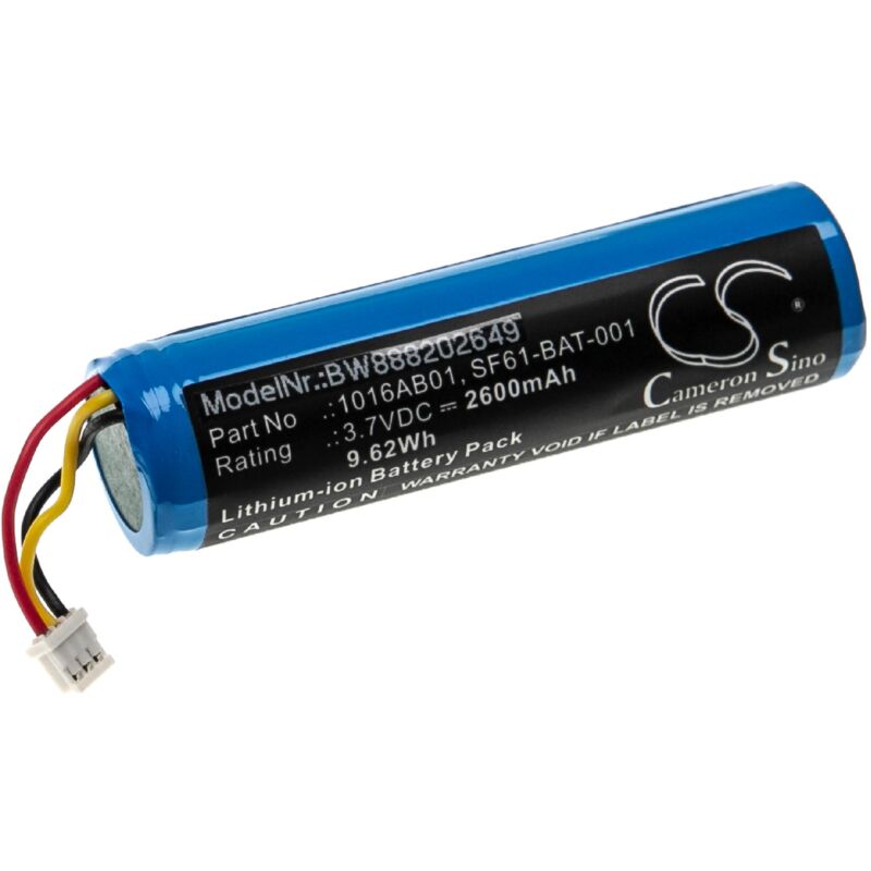 foto del prodotto vhbw batteria sostituisce intermec 1016ab01, 5711783259886, 8507600090 per lettore di codici a barre, pos 2600mah, 3,7v, li ion 